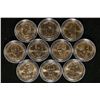 Image 1 : 10-ASSORTED PRESIDENTIAL UNC DOLLARS