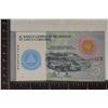 Image 1 : NICARAGUA 5 CORDOBAS CRISP UNC POLYMER COLORIZED