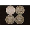 Image 2 : 1932, 40, 42 & 1944 PORTUGUESA SILVER 2.5 ESCUDOS