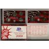 Image 1 : 2000 US SILVER PROOF SET (WITH BOX) & CERTIFICATE