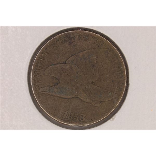 1858 FLYING EAGLE CENT
