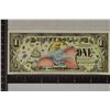 Image 1 : 2005 DISNEY $1 CRISP UNC COLORIZED BILL "DUMBO"