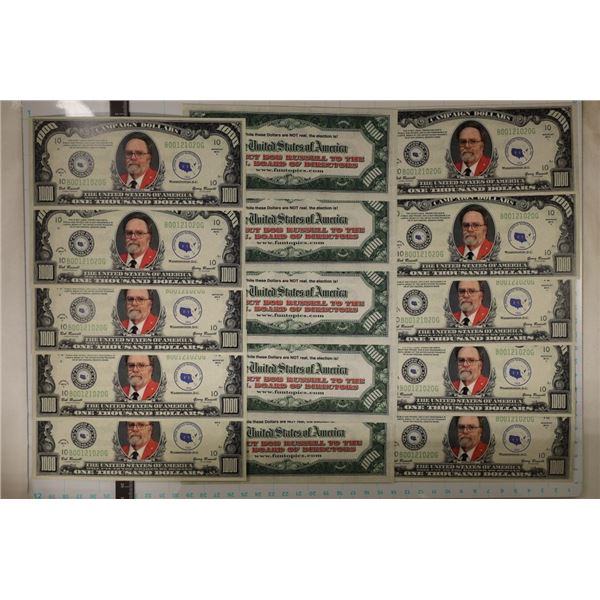15-2013 CAMPAIGN DOLLARS FLORIDA NUMISMATIC