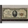 1929 US $20 NATIONAL CURRENCY BANK OF CHICAGO