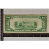 Image 2 : 1929 US $20 NATIONAL CURRENCY BANK OF CHICAGO