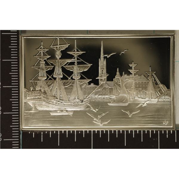 2.05 OZ. PROOF STERLING SILVER INGOT BICENTENNIAL