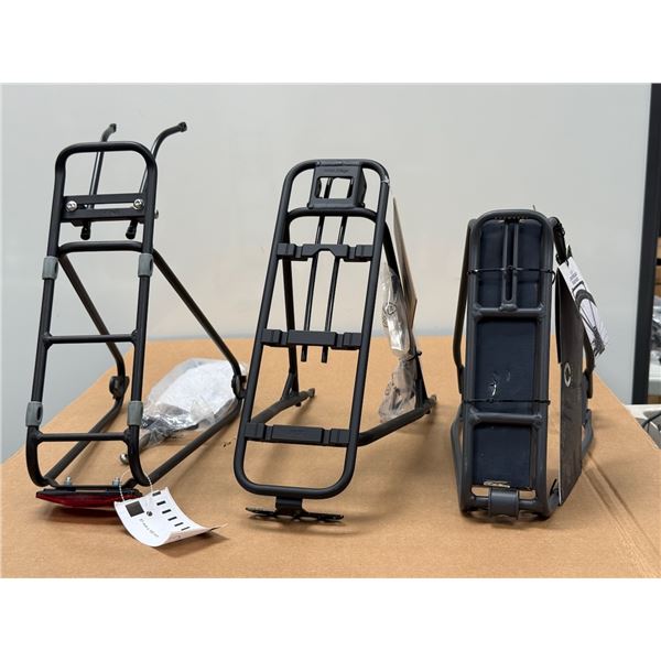 LOT DE 3 SUPPORTS A BAGAGE POUR VÉLO