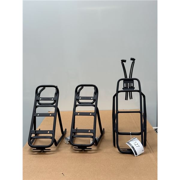 LOT DE 3 SUPPORTS A BAGAGE POUR VÉLO