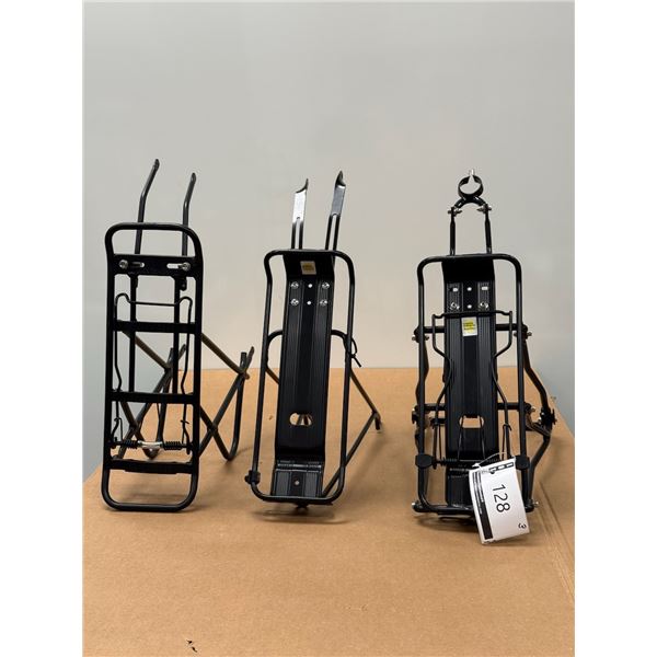 LOT DE 3 SUPPORTS A BAGAGE POUR VÉLO
