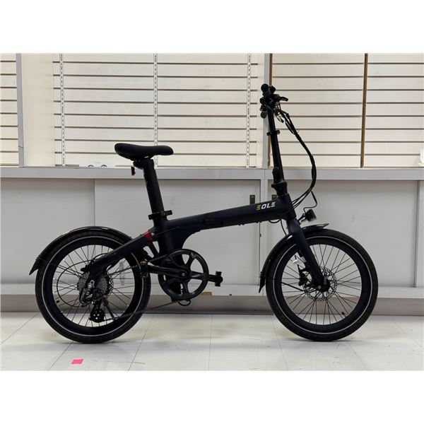 VÉLO ÉLECTRIQUE PLIABLE MORFUNS EOLE X AVEC SUSPENSION ARRIÈRE