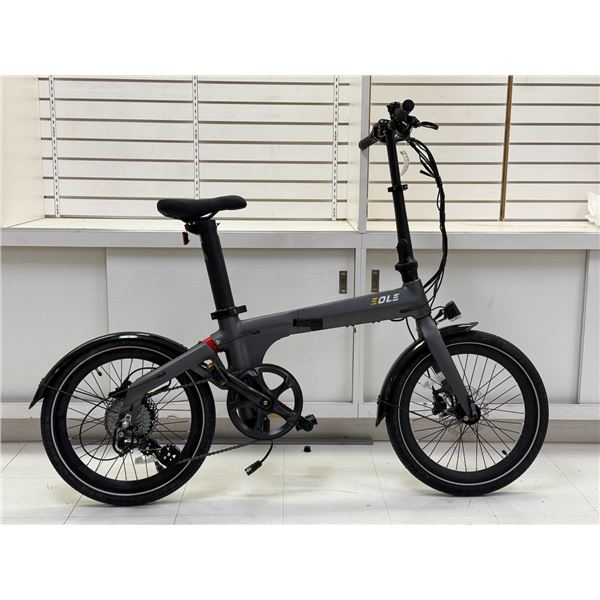 VÉLO ÉLECTRIQUE PLIABLE MORFUNS EOLE X AVEC SUSPENSION ARRIÈRE