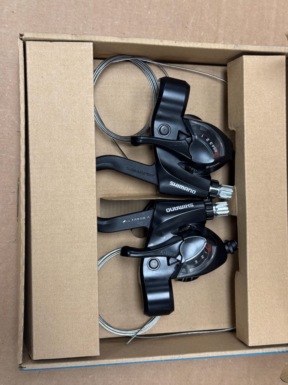 Manija De Mtb Shimano Alivio St-m410 Izquierda Manija De Mtb Shimano Alivio St-m410 Izquierda