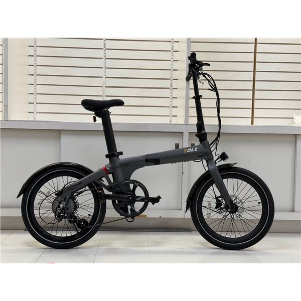 VÉLO ÉLECTRIQUE PLIABLE MORFUNS EOLE X AVEC SUSPENSION ARRIÈRE