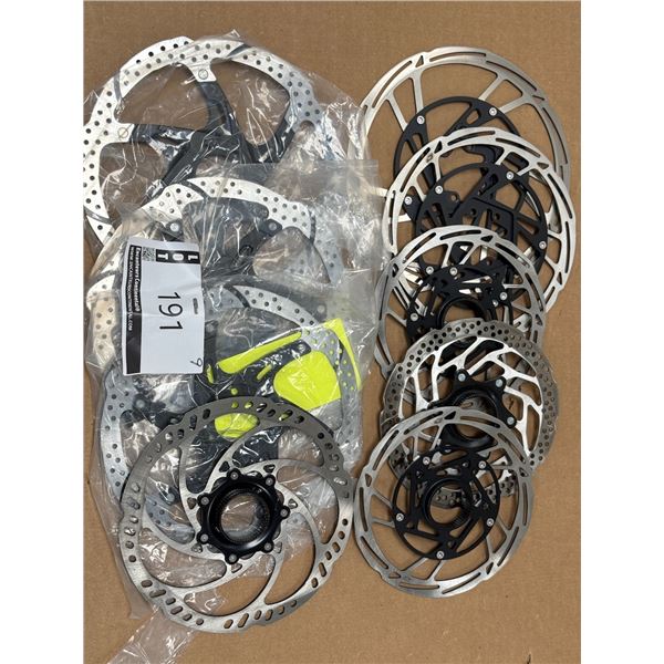 LOT DE 11 DISQUES DE FREINS DIVERS