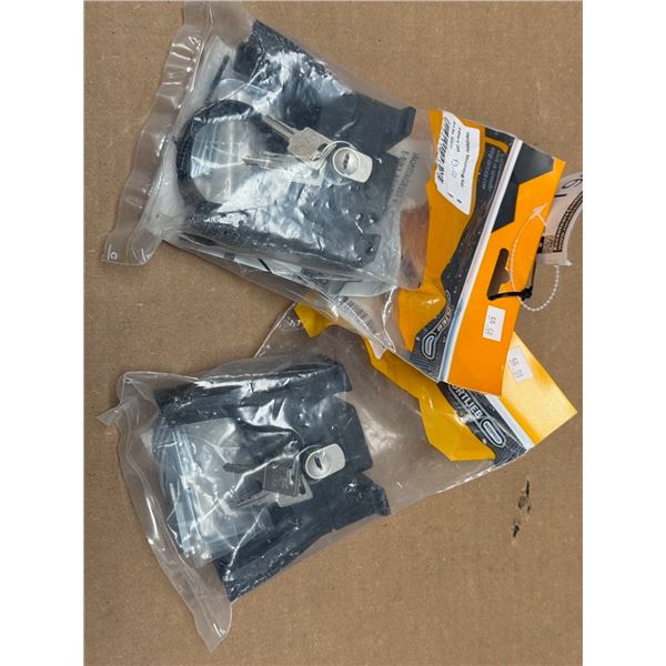 LOT DE 3 SUPPORTS A GUIDON POUR SAC ORTLIEB