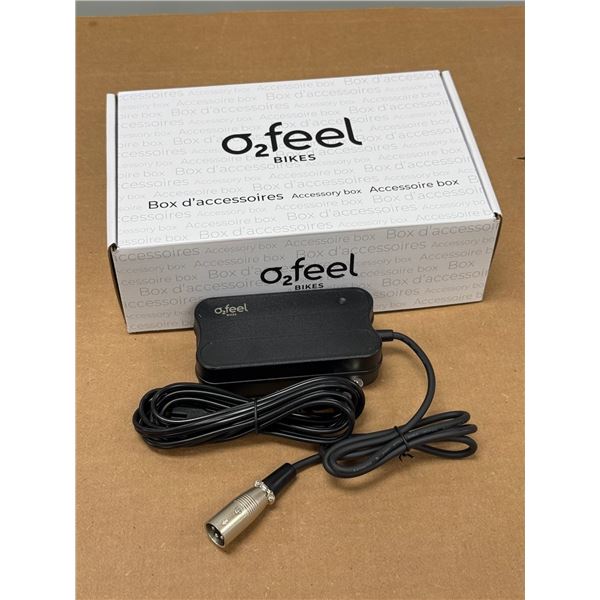 CHARGEUR POUR VÉLO O2GEEL 36V, 2A
