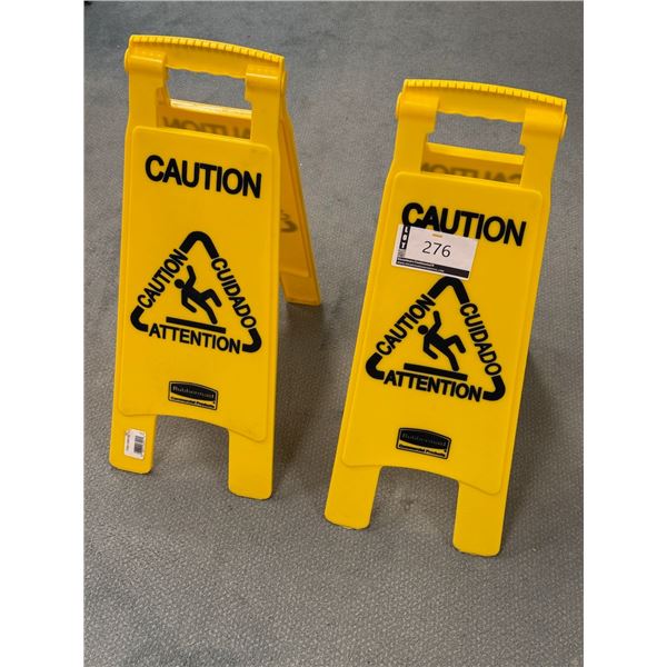 LOT DE 2 AFFICHE PLANCHER HUMIDE