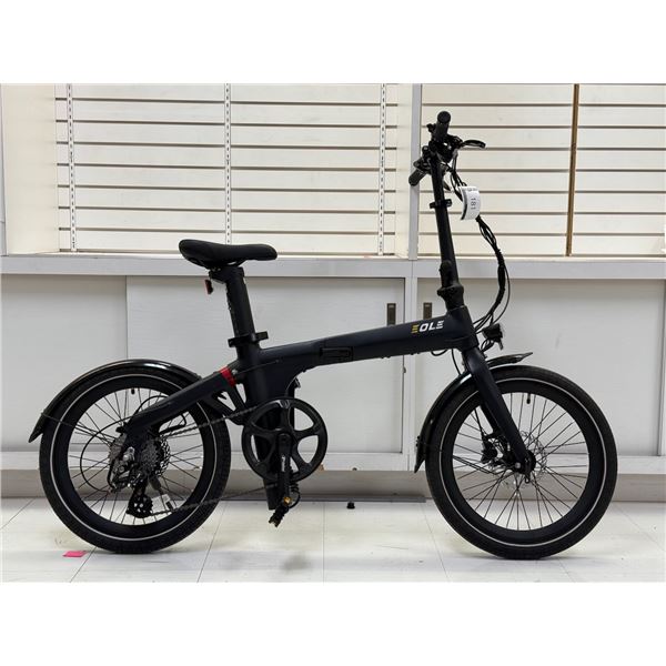 VÉLO ÉLECTRIQUE PLIABLE MORFUNS EOLE X AVEC SUSPENSION ARRIÈRE