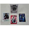 Image 1 : Joe Pavelski Autograph & NHL Star Card Lot (4)