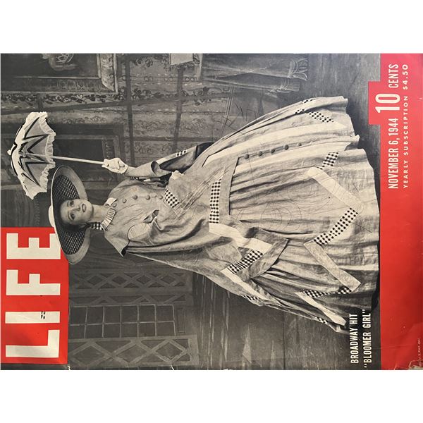 Life Magazine. Nov. 6, 1944. 10x14 inches
