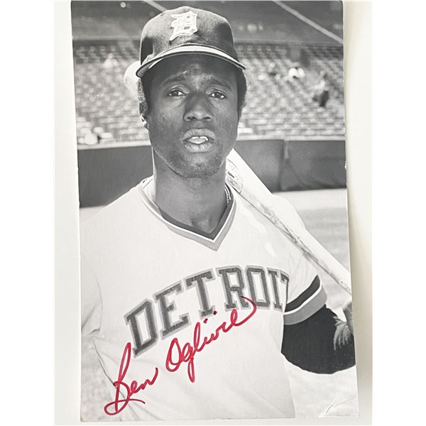 Detroit Tigers Ben Oglivie signed photo