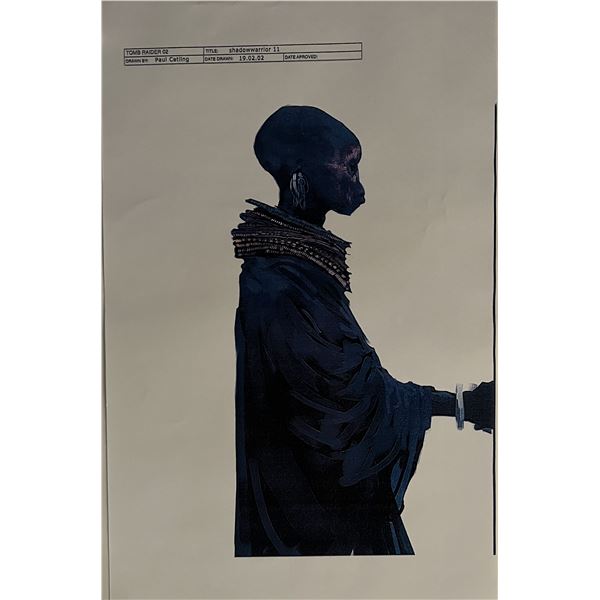 Lara Croft Tomb Raider Paramount Pictures concept art