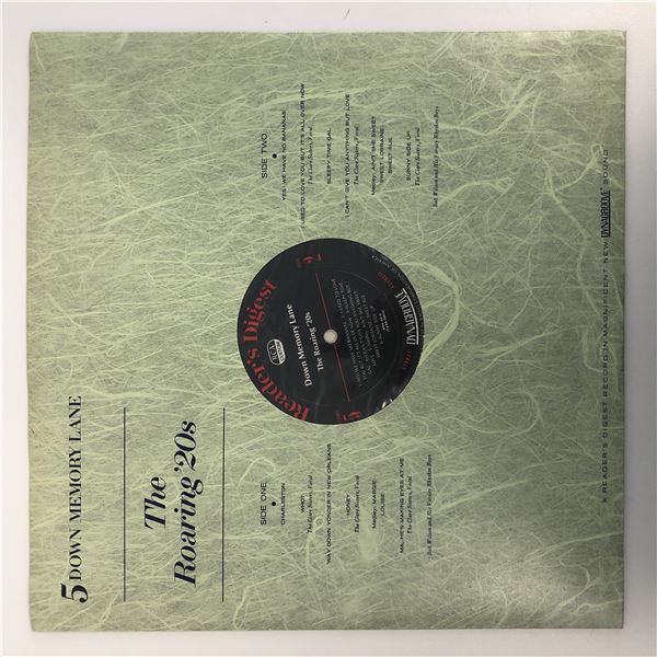 Down Memory Lane The Roaring 20s Album