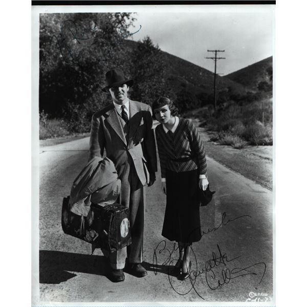 Claudette Colbert signed photo