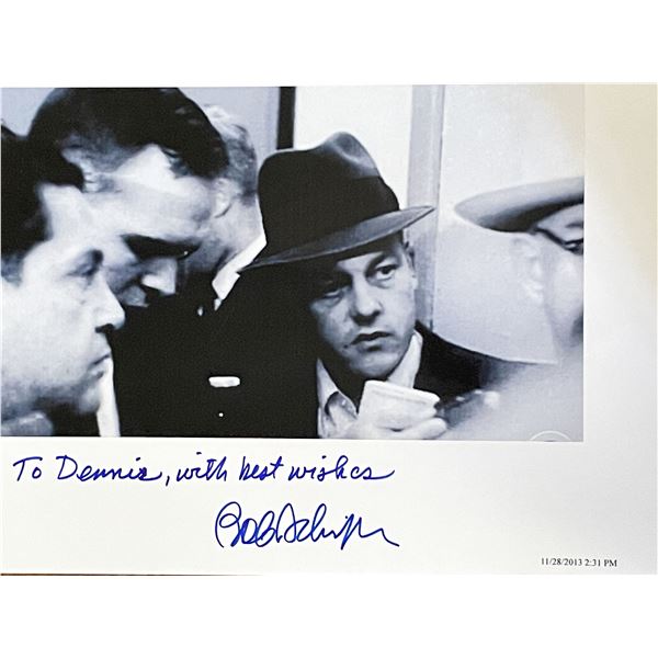 JFK Assassination Newsman Bob Schieffer signed photo