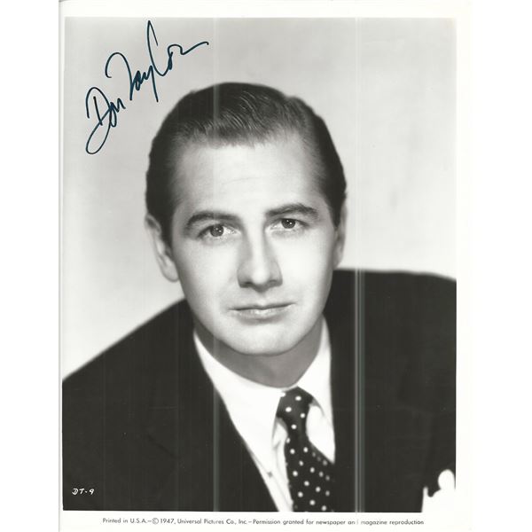 Don Taylor Signed Photo