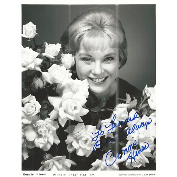 Connie Hines Signed Photo