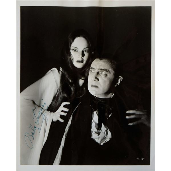Dracula Bela Lugosi signed portrait photo