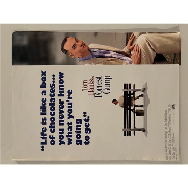 Original Forrest Gump Folded Movie Flyer