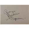 Image 1 : Superman George Reeves signature slip