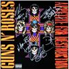 Image 1 : Guns N' Roses signed Appetite For Destruction album