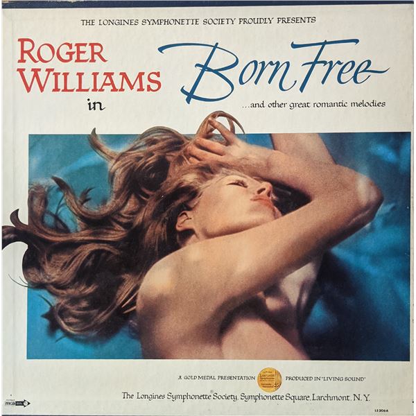 Roger Williams In Born Free and Other Great Romantic Melodies 5 Album Box Set
