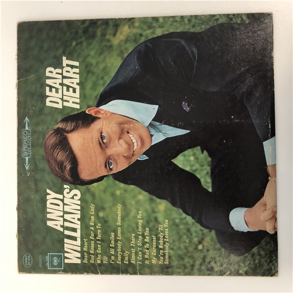Andy Williams Dear Heart Album