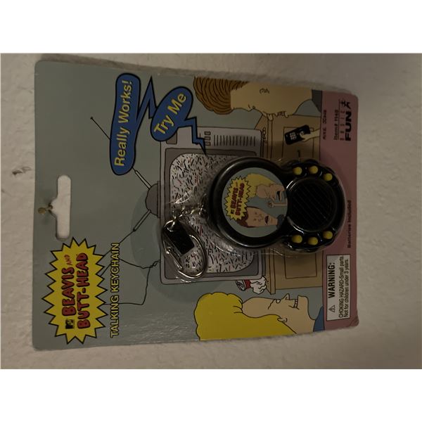 Beavis and Butt-Head Talking Key Chain