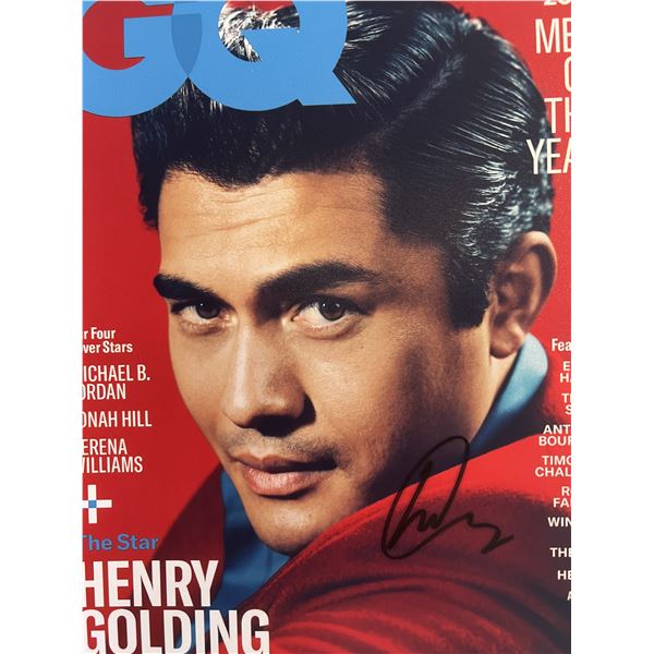 Crazy Rich Asians Henry Golding signed photo