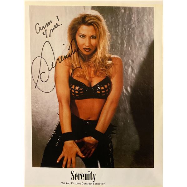 Serenity signed photo