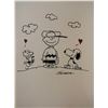 Image 1 : Charles Schulz hand-drawn and signed sketch