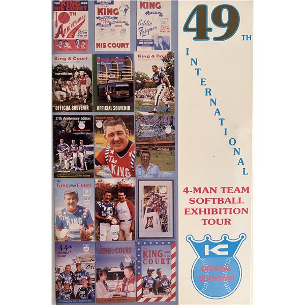 The King and His Court 49th year program. 7x11 inches