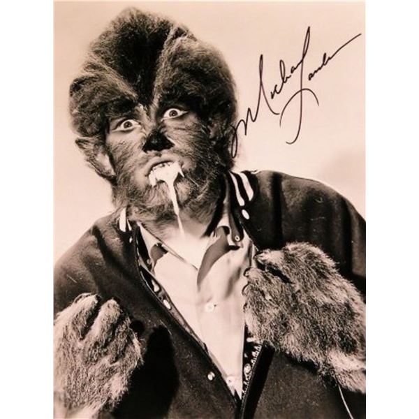 Michael Landon signed portrait photo