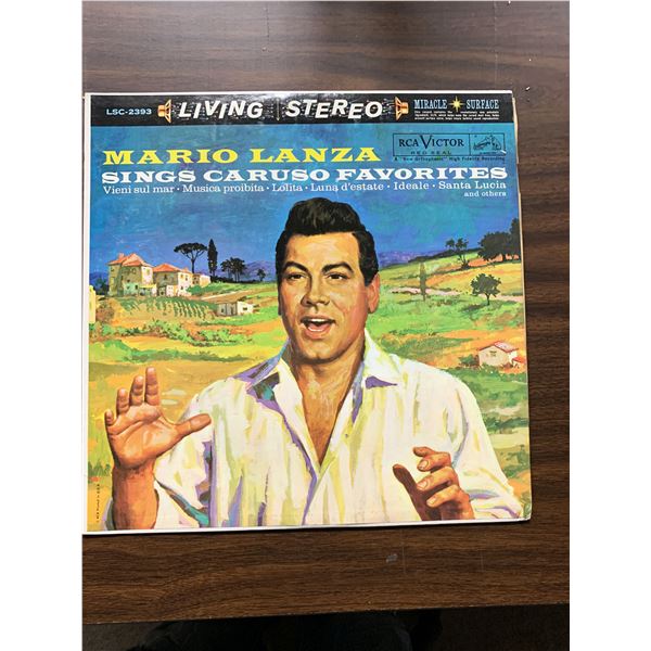Mario Lanza ‎– Mario Lanza Sings Caruso Favorites – Album