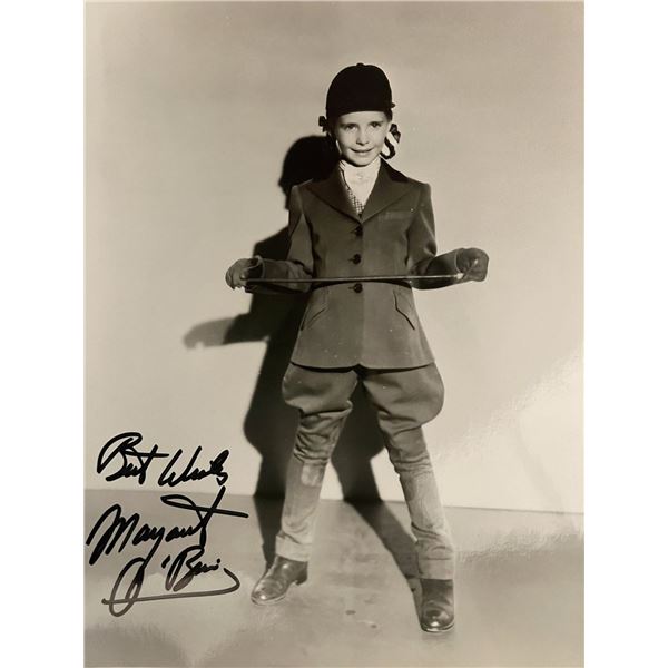 Margaret O'Brien signed photo