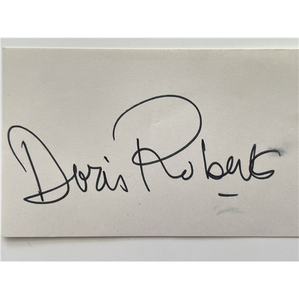 Everybody Loves Raymond Doris Roberts original signature cut