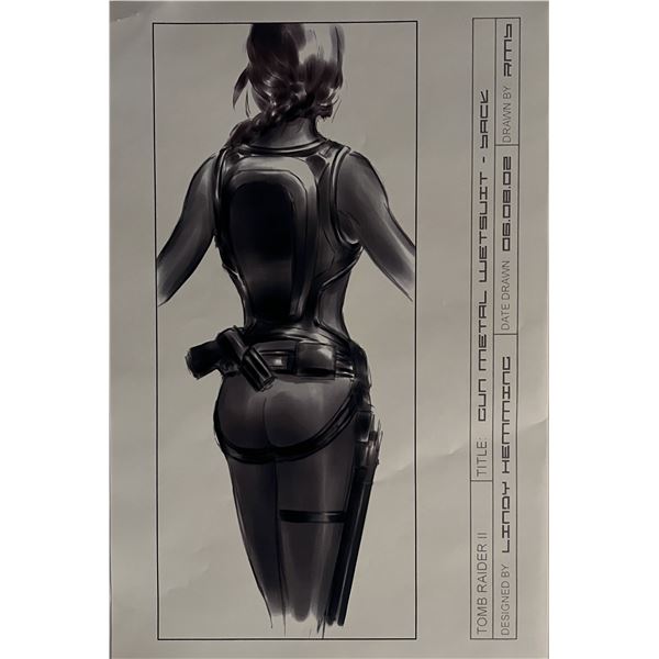Lara Croft Tomb Raider Paramount Pictures concept art