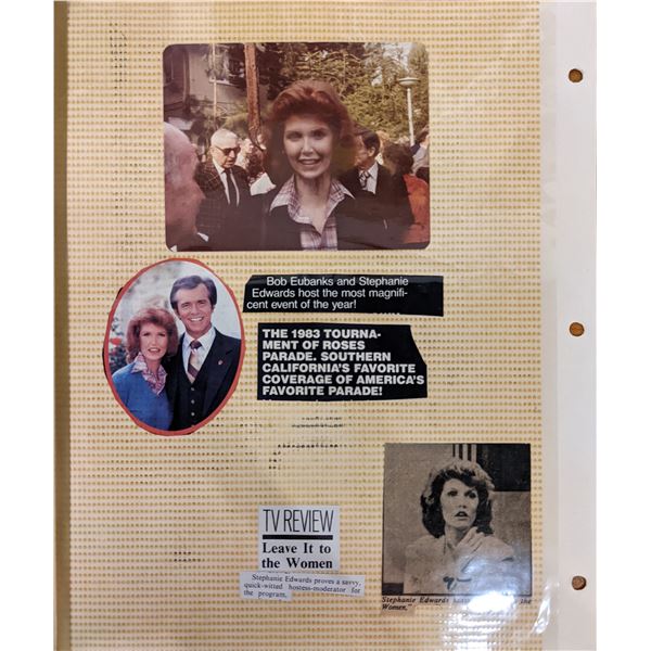 Stephanie Edwards Original Photo Album Page