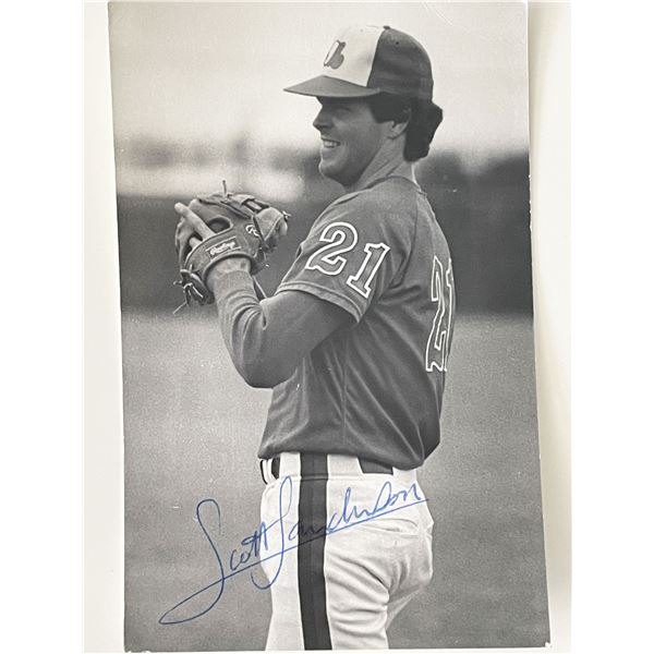 Scott Sanderson signed photo