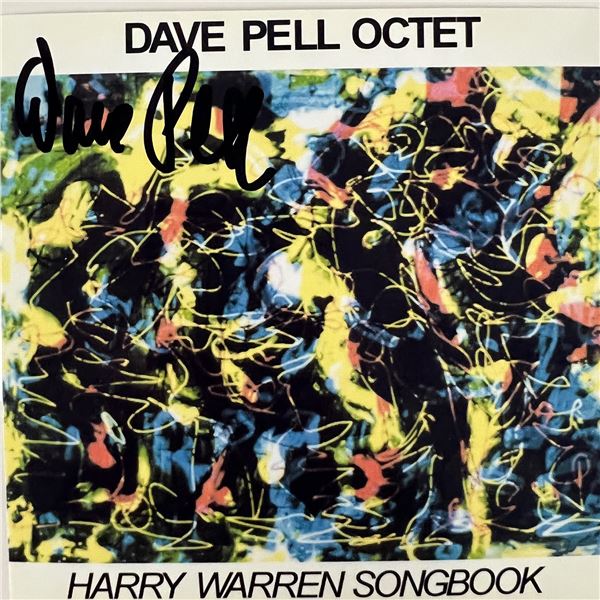 Dave Pell Harry Warren Songbook signed CD